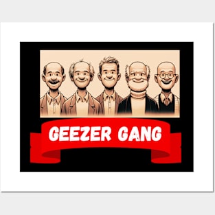 Geezer Gang Logo Posters and Art